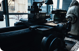 Precision lathe machine